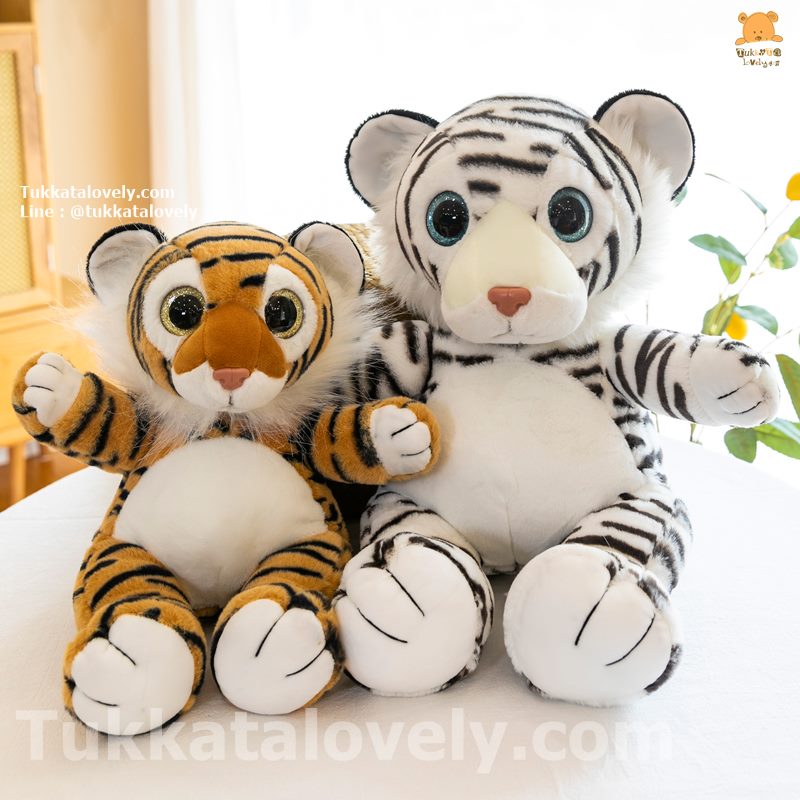 ตุ๊กตาเสือ 35-45cm ตุ๊กตาเสือ 35-45cm