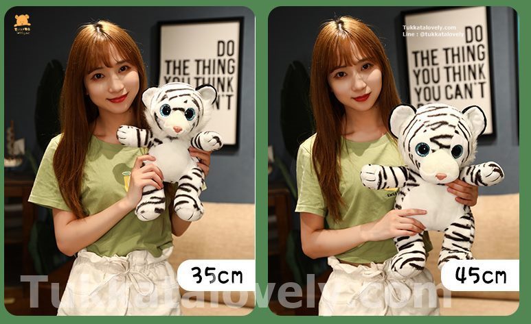 ตุ๊กตาเสือ 35-45cm ตุ๊กตาเสือ 35-45cm