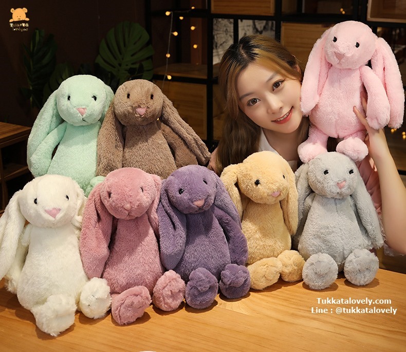 ตุ๊กตากระต่ายหูยาว (JellyCat-Pink)