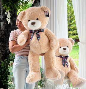 ตุ๊กตาหมี Teddy Bear ขนนุ่มพรีเมียม ขนาด 1.2 เมตร