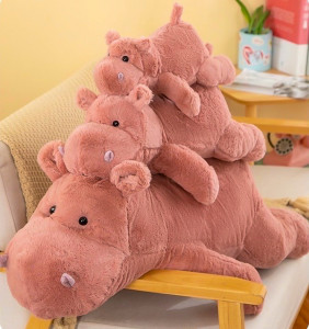 ตุ๊กตาฮิปโป (น้องหมูเด้ง)  35-85cm