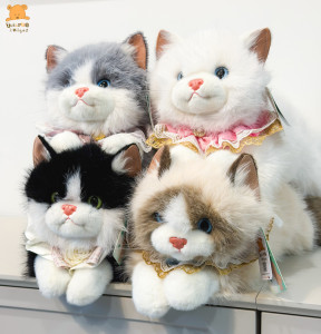 ตุ๊กตาแมวขนนุ่มฟู 55cm