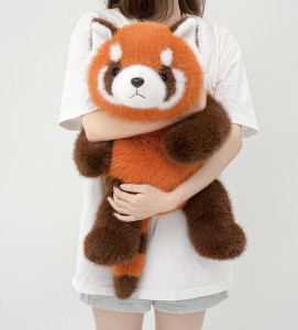 ตุ๊กตาแพนด้าแดง (Red Panda) ขนนุ่มพรีเมียม ขนาด 65cm